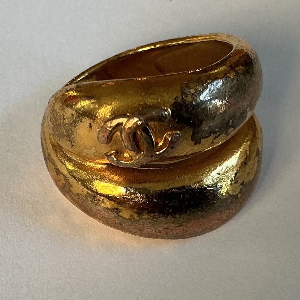Vintage Chanel Ring, size 7 1/2 - Picture 3 of 7